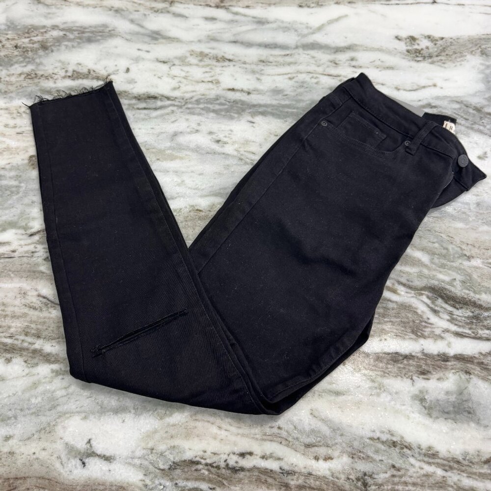 NWT Harper Heritage High Rise Skinny Jeans Black Size 28